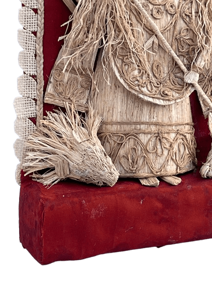 The Bihar Store Handmade Jute Maa Durga Mahisasur Handicraft Handmade Jute Maa Durga Mahisasur Handicraft - Image 3